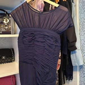 Tadashi Shoji, Navy Blue, Size Small